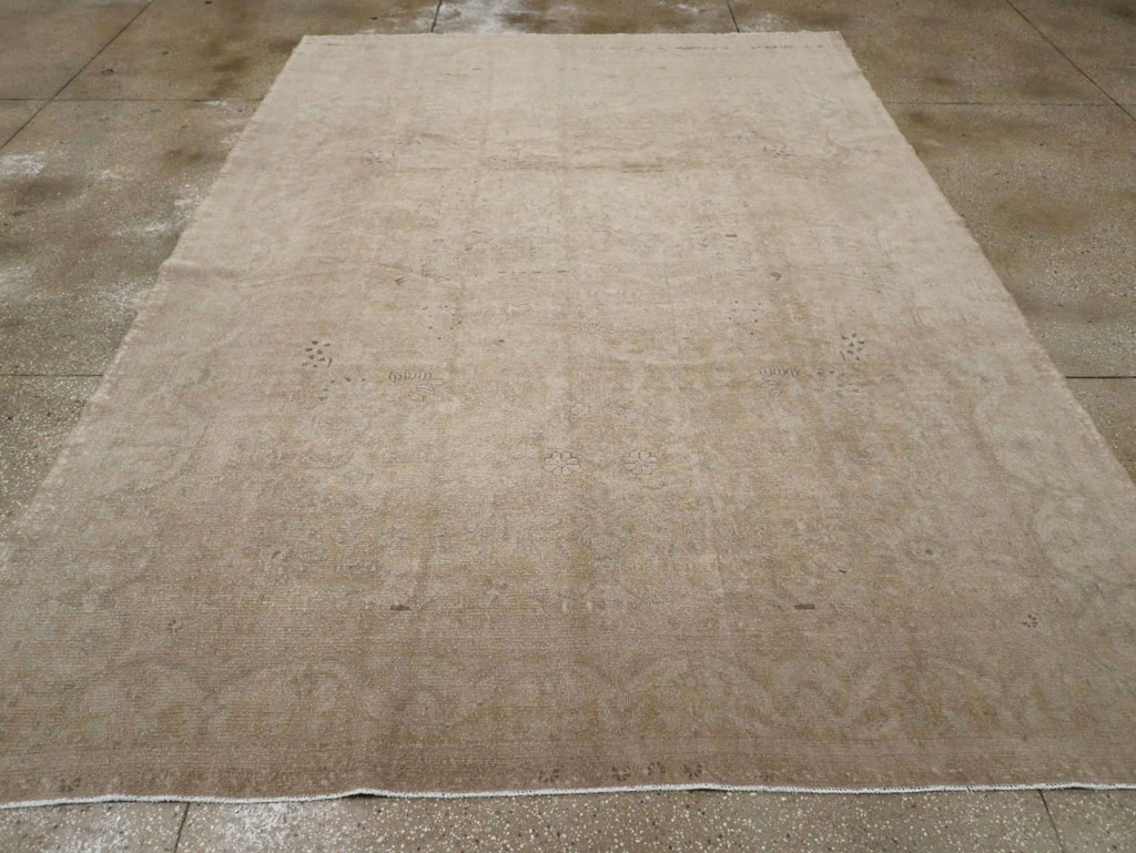 Vintage Persian Malayer Room Size Carpet, No.33303 - Gsblank