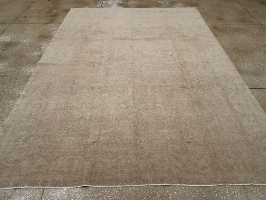 Vintage Persian Malayer Room Size Carpet, No.33303 - Gsblank