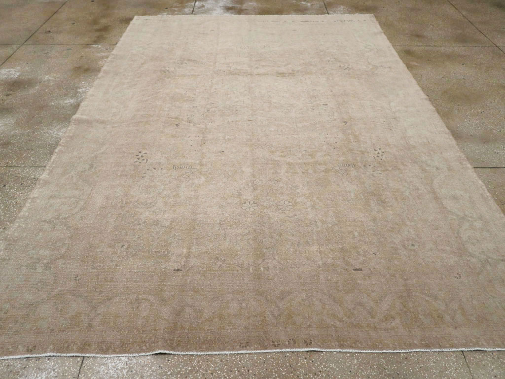 Vintage Persian Malayer Room Size Carpet, No.33303 - Gsblank