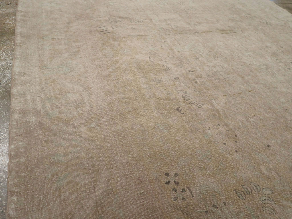 Vintage Persian Malayer Room Size Carpet, No.33303 - Gsblank