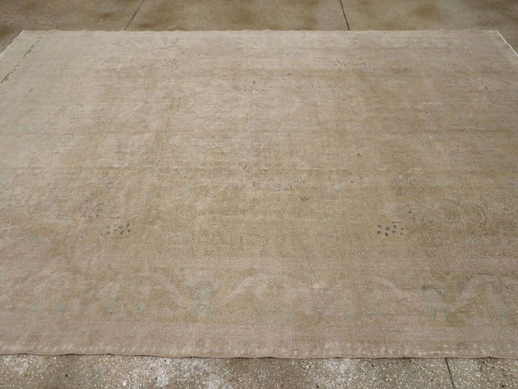 Vintage Persian Malayer Room Size Carpet, No.33303 - Gsblank