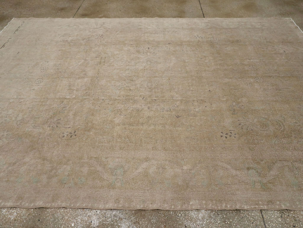 Vintage Persian Malayer Room Size Carpet, No.33303 - Gsblank