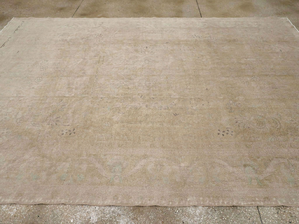 Vintage Persian Malayer Room Size Carpet, No.33303 - Gsblank