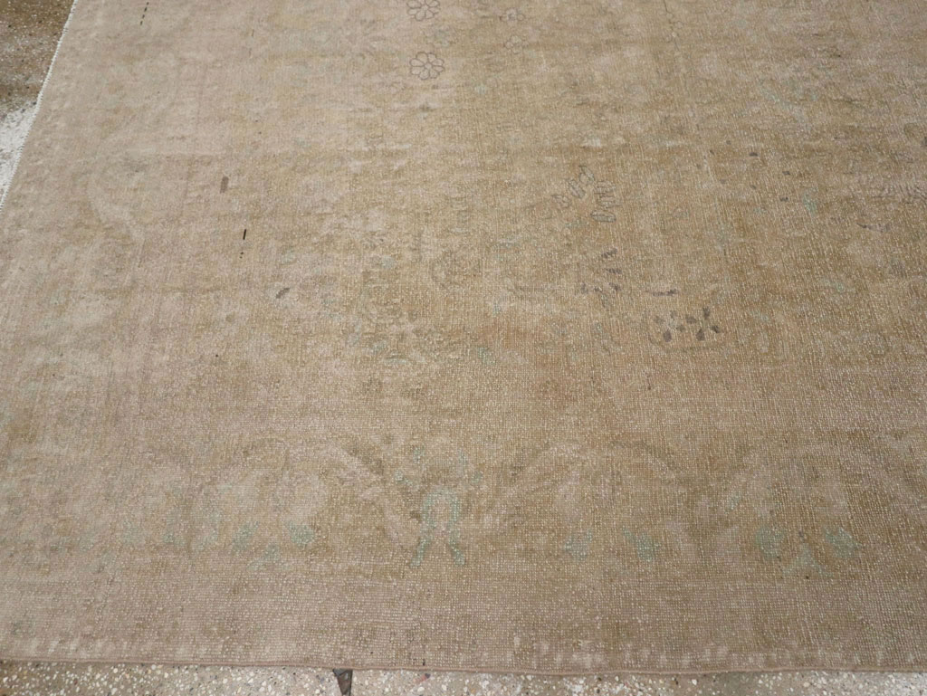 Vintage Persian Malayer Room Size Carpet, No.33303 - Gsblank