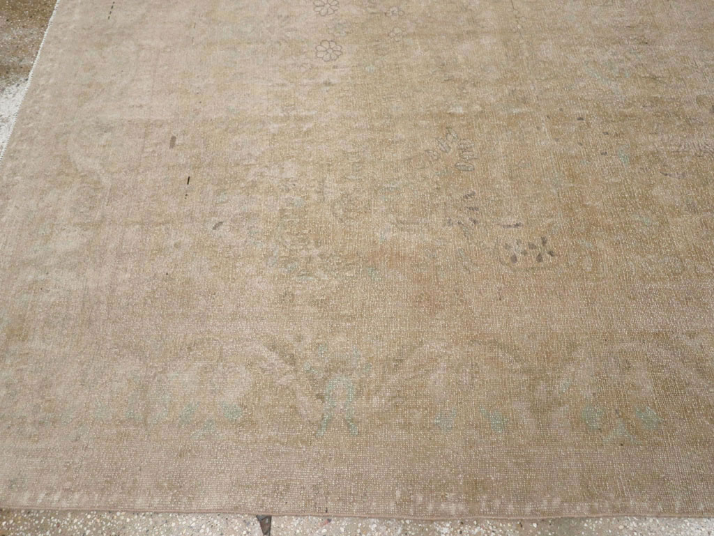 Vintage Persian Malayer Room Size Carpet, No.33303 - Gsblank