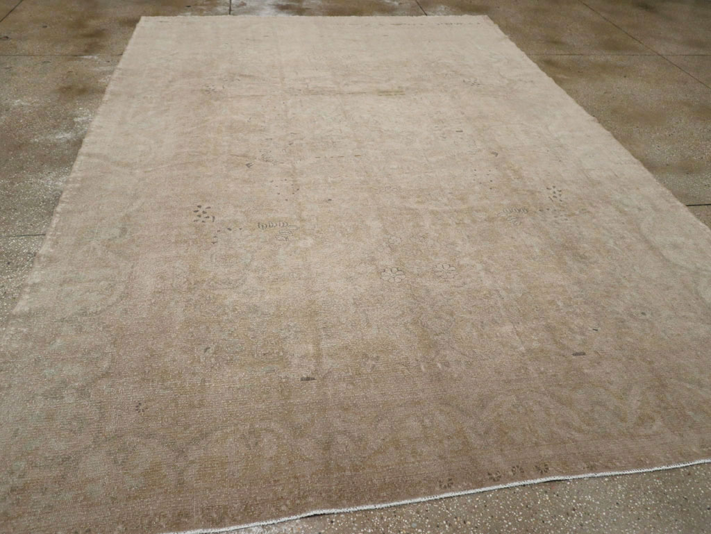 Vintage Persian Malayer Room Size Carpet, No.33303 - Gsblank