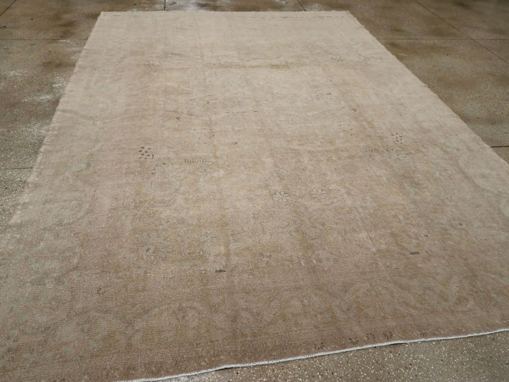 Vintage Persian Malayer Room Size Carpet, No.33303 - Gsblank