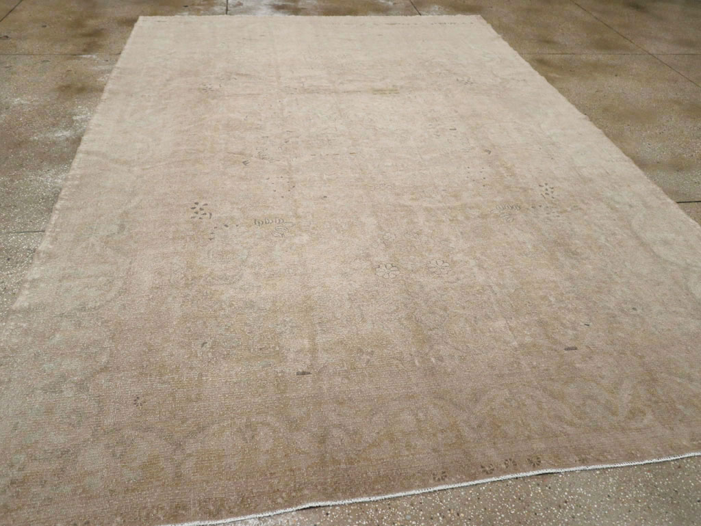 Vintage Persian Malayer Room Size Carpet, No.33303 - Gsblank