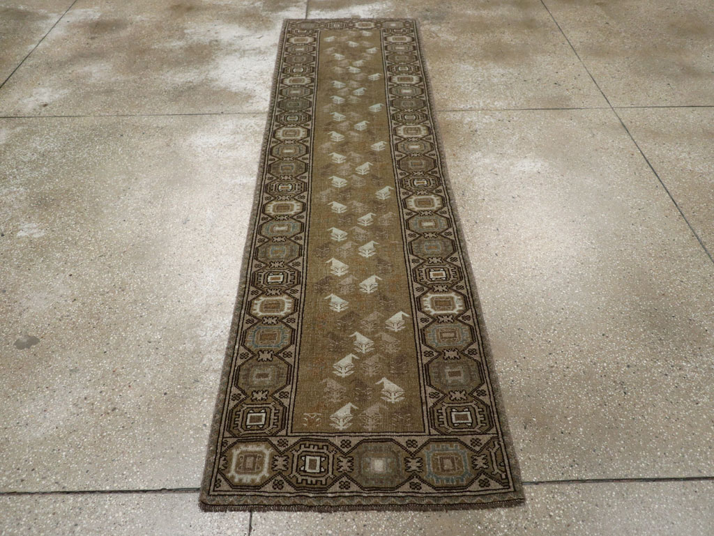 Vintage Persian Baluch Runner, No.33308 - Gsblank