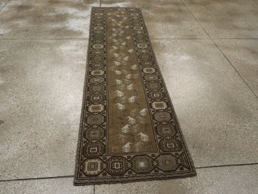 Vintage Persian Baluch Runner, No.33308 - Gsblank