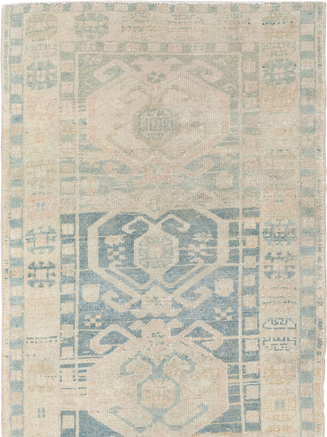 Antique Persian Heriz Runner, No.33309 - Gsblank