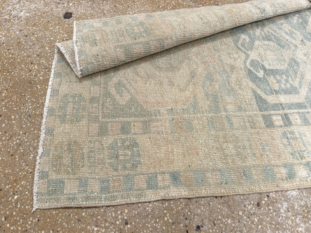 Antique Persian Heriz Runner, No.33309 - Gsblank