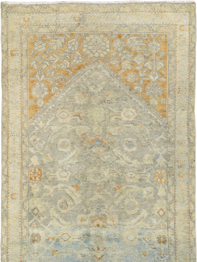 Antique Persian Malayer Long Runner (Pair: 2 of 2), No.33311 - Gsblank