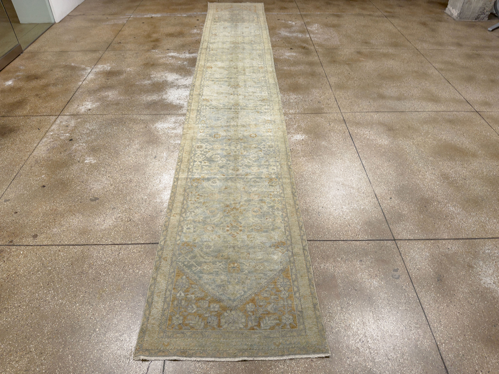 Antique Persian Malayer Long Runner (Pair: 2 of 2), No.33311 - Gsblank