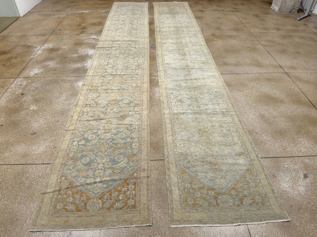 Antique Persian Malayer Long Runner (Pair: 2 of 2), No.33311 - Gsblank