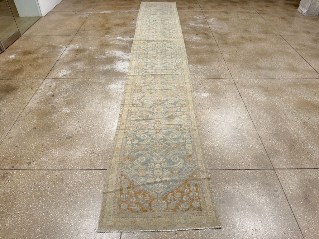 Antique Persian Malayer Long Runner (Pair: 1 of 2), No.33313 - Gsblank