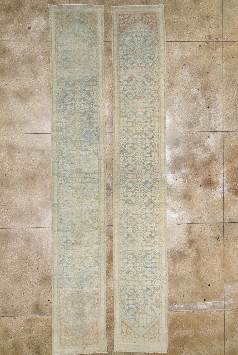 Antique Persian Malayer Long Runner (Pair: 1 of 2), No.33313 - Gsblank