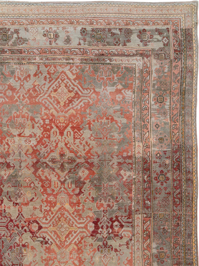 Antique Turkish Oushak Oversize Carpet, No.33315 - Gsblank