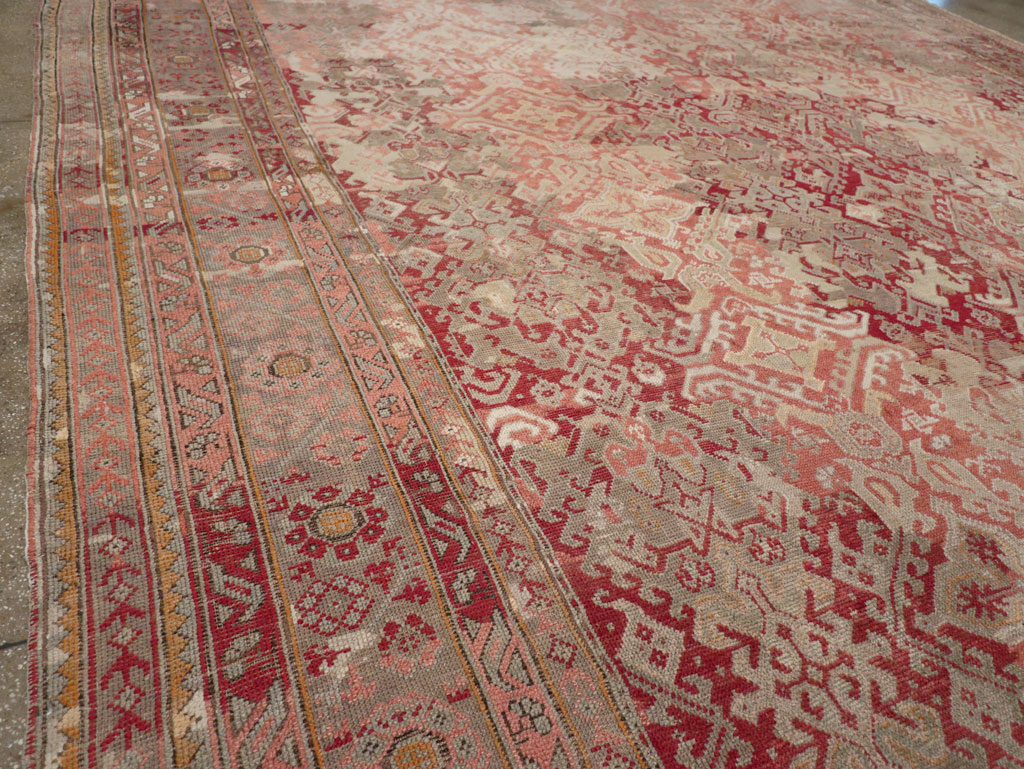 Antique Turkish Oushak Oversize Carpet, No.33315 - Gsblank
