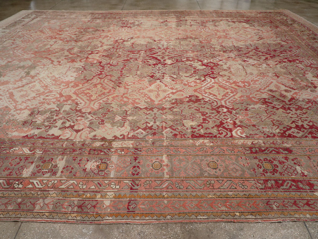 Antique Turkish Oushak Oversize Carpet, No.33315 - Gsblank