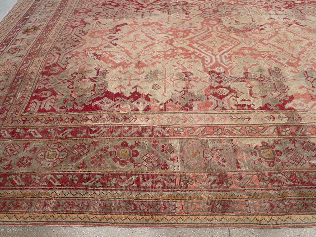 Antique Turkish Oushak Oversize Carpet, No.33315 - Gsblank