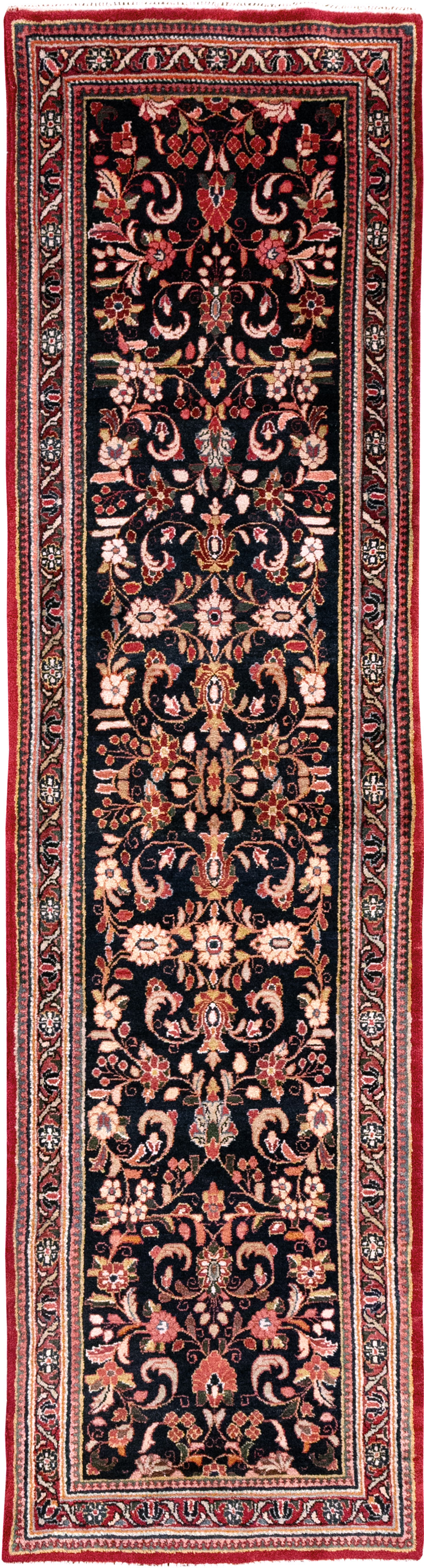 Vintage Persian Sarouk Runner (Pair: 1 of 2), No.33316 - Gsblank