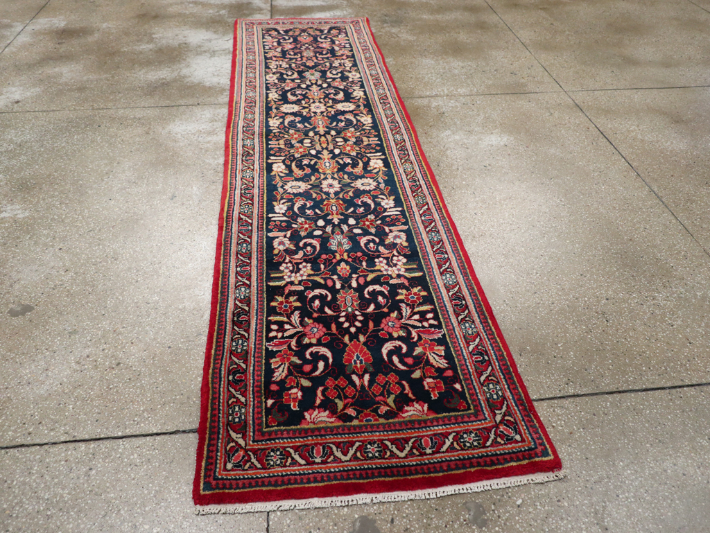Vintage Persian Sarouk Runner (Pair: 1 of 2), No.33316 - Gsblank
