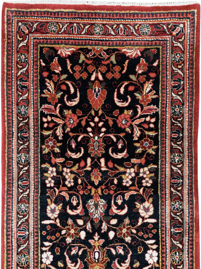 Vintage Persian Sarouk Runner (Pair: 2 of 2), No.33317 - Gsblank