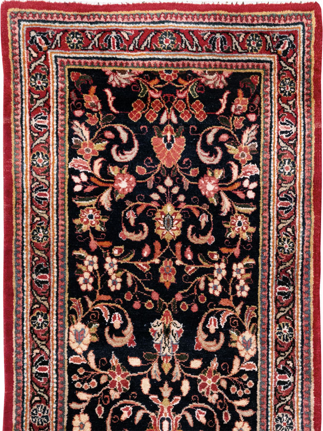 Vintage Persian Sarouk Runner (Pair: 2 of 2), No.33317 - Gsblank