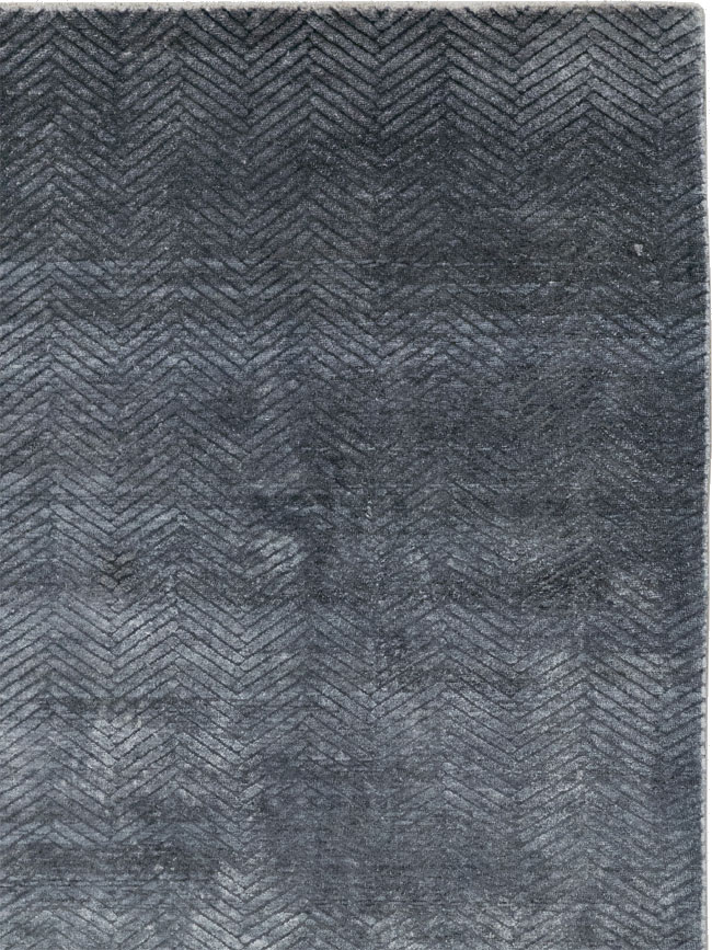 Modern Tibetan Accent Carpet, No.33324 - Gsblank