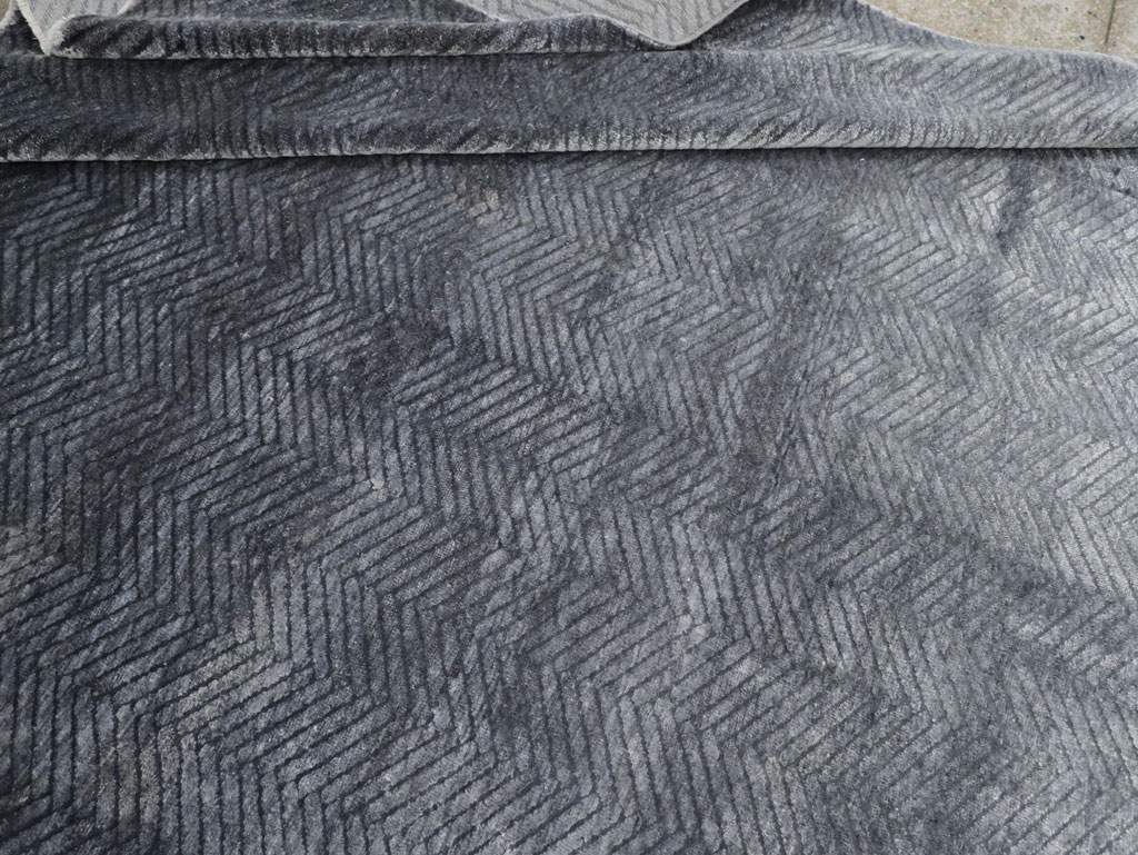 Modern Tibetan Accent Carpet, No.33324 - Gsblank