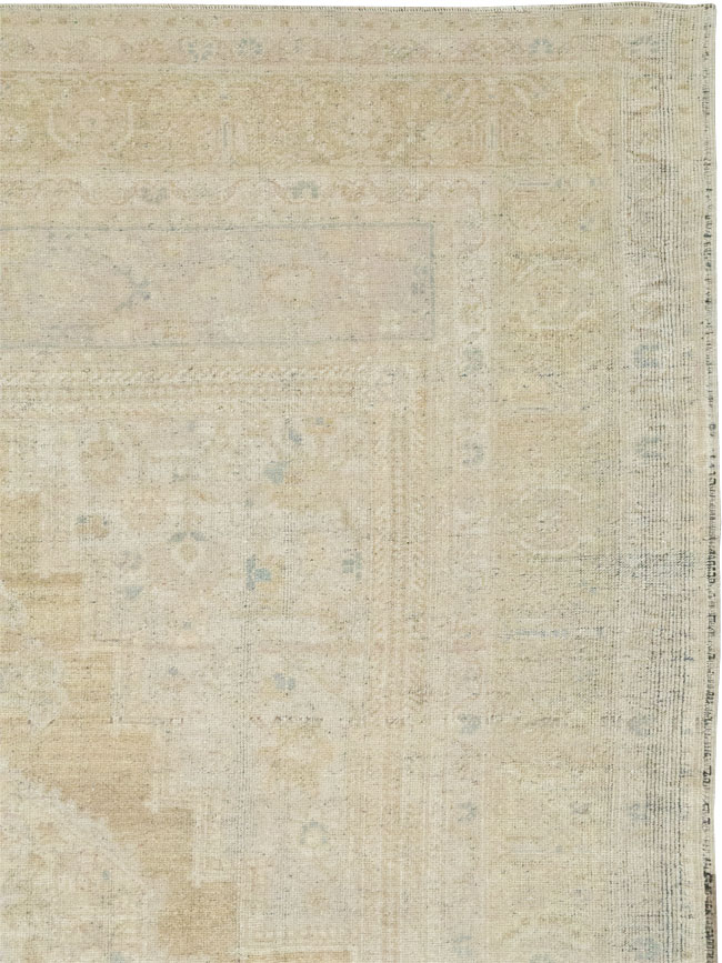 Vintage Turkish Oushak Long and Narrow, No.33329 - Gsblank