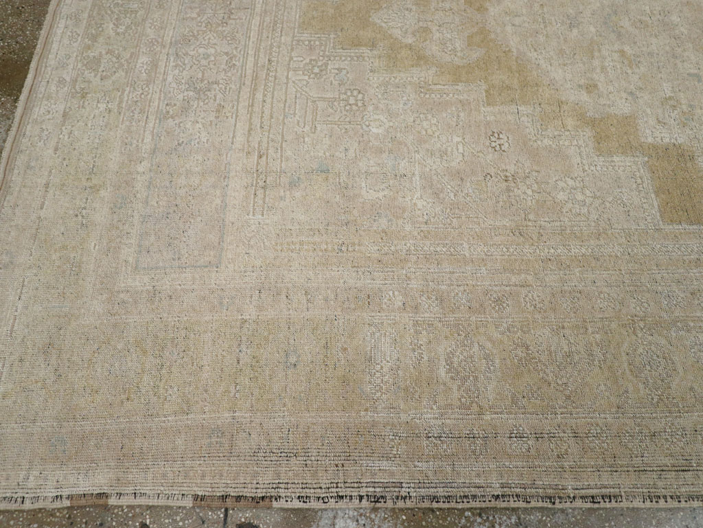 Vintage Turkish Oushak Long and Narrow, No.33329 - Gsblank