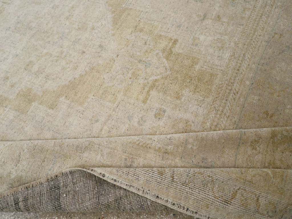 Vintage Turkish Oushak Long and Narrow, No.33329 - Gsblank