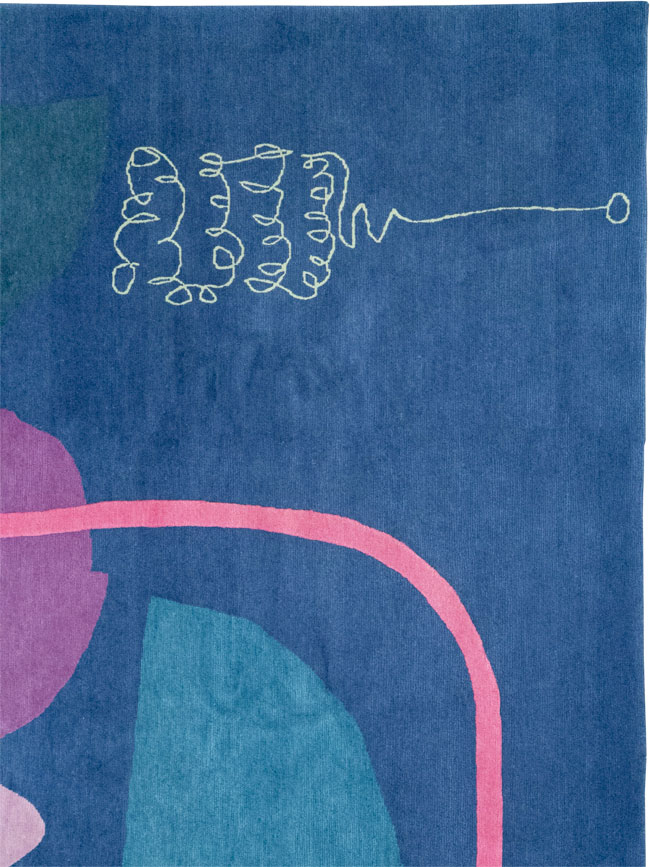 Modern Tibetan Art Deco Gallery Carpet, No.33332 - Gsblank