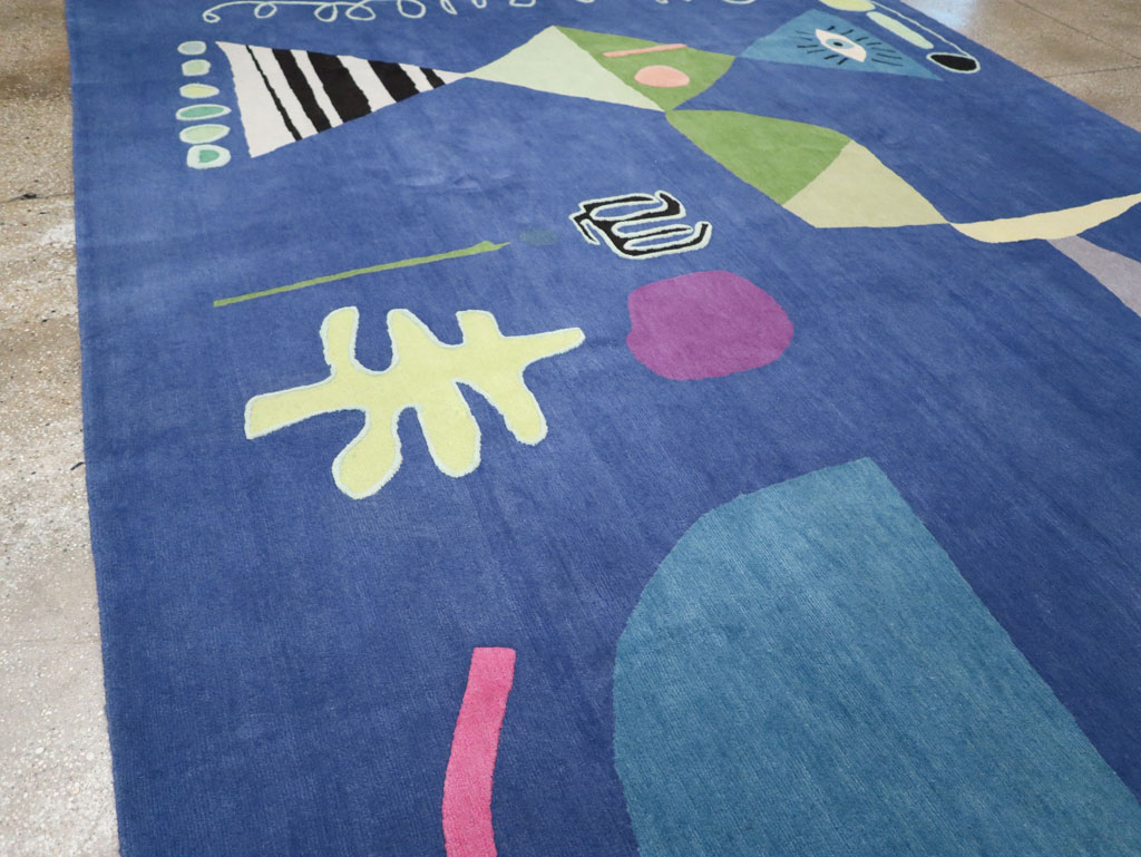 Modern Tibetan Art Deco Gallery Carpet, No.33332 - Gsblank