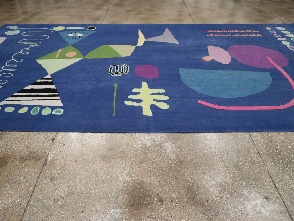 Modern Tibetan Art Deco Gallery Carpet, No.33332 - Gsblank