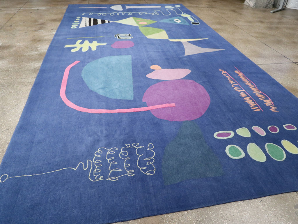 Modern Tibetan Art Deco Gallery Carpet, No.33332 - Gsblank