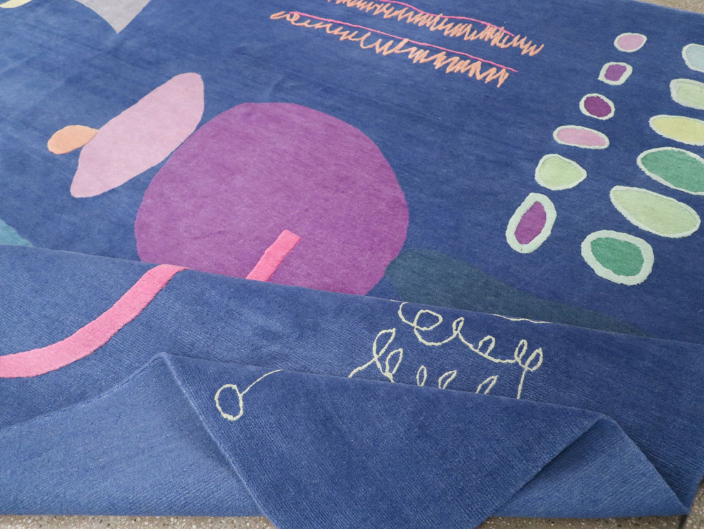 Modern Tibetan Art Deco Gallery Carpet, No.33332 - Gsblank