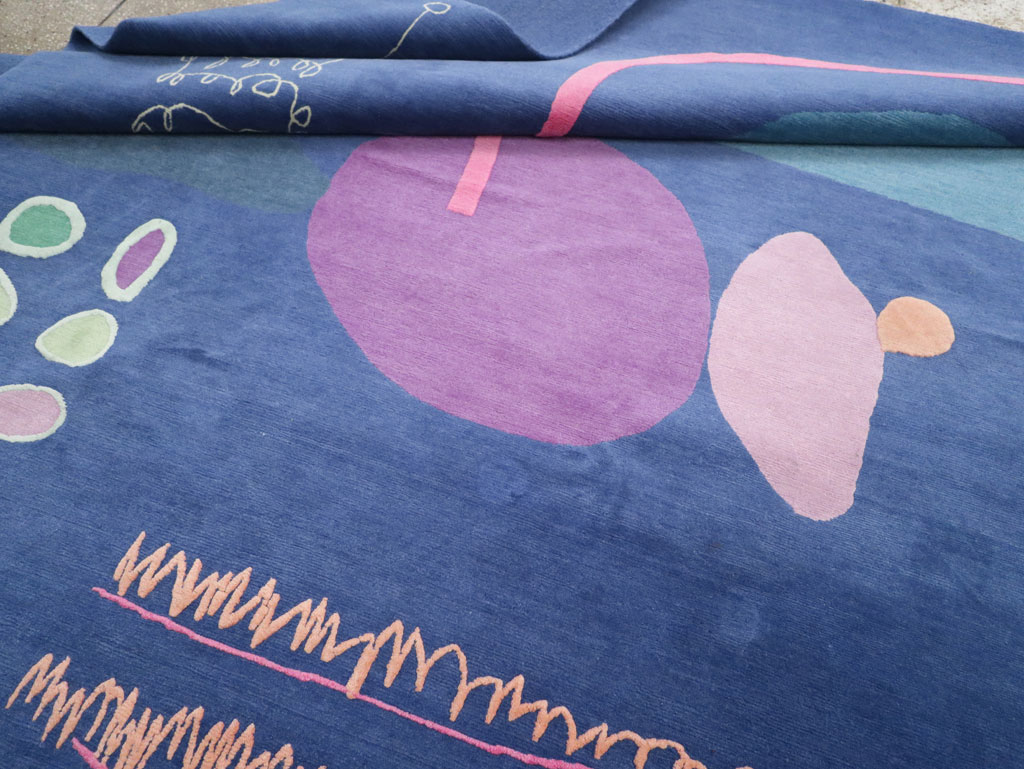 Modern Tibetan Art Deco Gallery Carpet, No.33332 - Gsblank