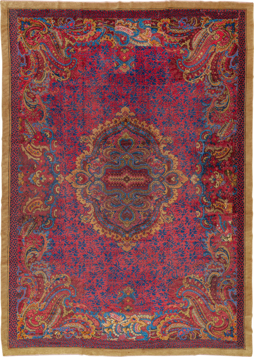 Antique Irish Donegal Oversize Carpet, No.33333 - Gsblank