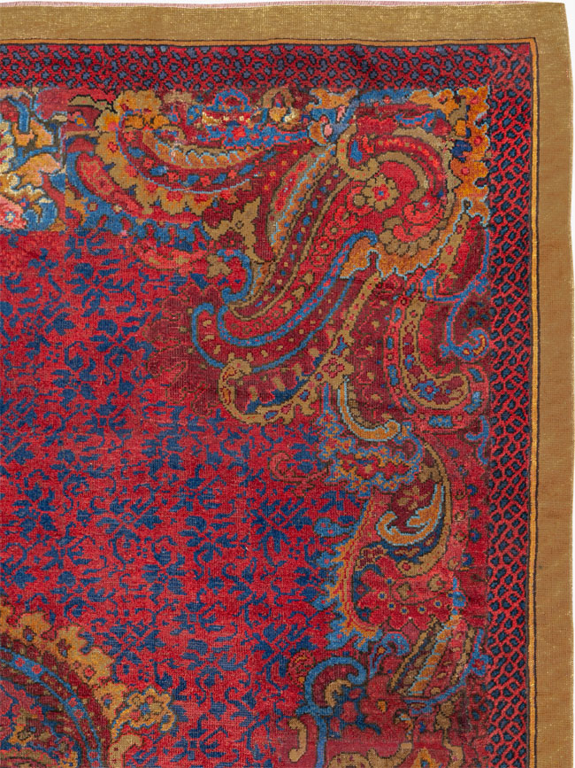 Antique Irish Donegal Oversize Carpet, No.33333 - Gsblank