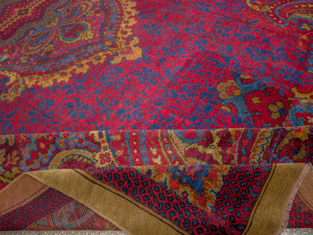 Antique Irish Donegal Oversize Carpet, No.33333 - Gsblank