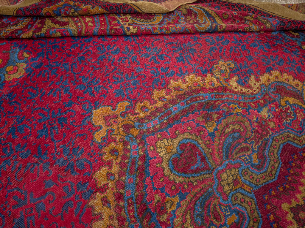 Antique Irish Donegal Oversize Carpet, No.33333 - Gsblank