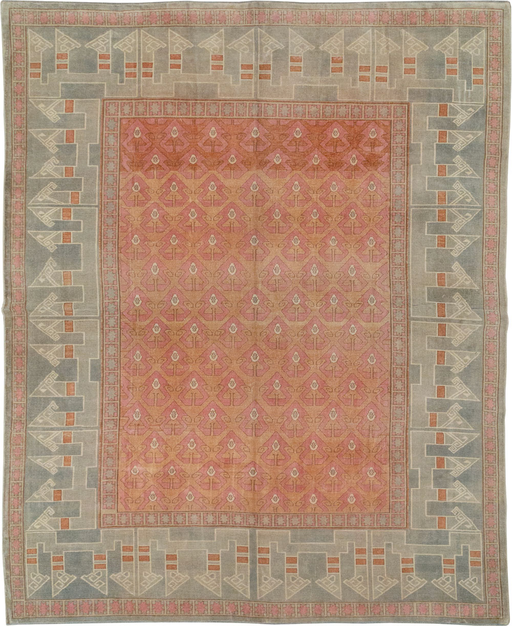Vintage Turkish Anatolian Room Size Carpet, No.33337 - Gsblank