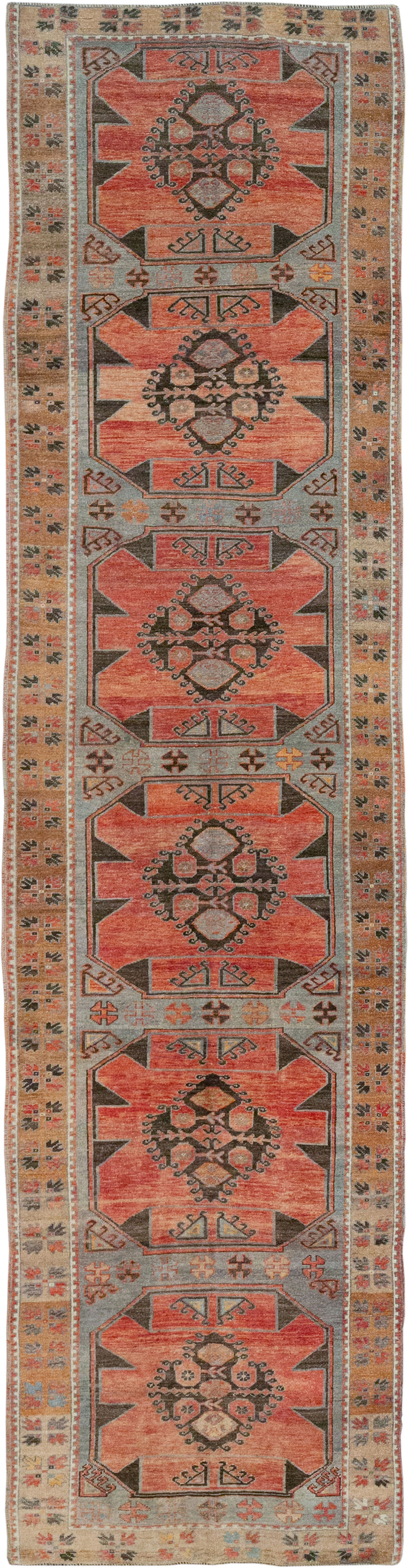 Vintage Turkish Anatolian Long Runner, No.33338 - Gsblank