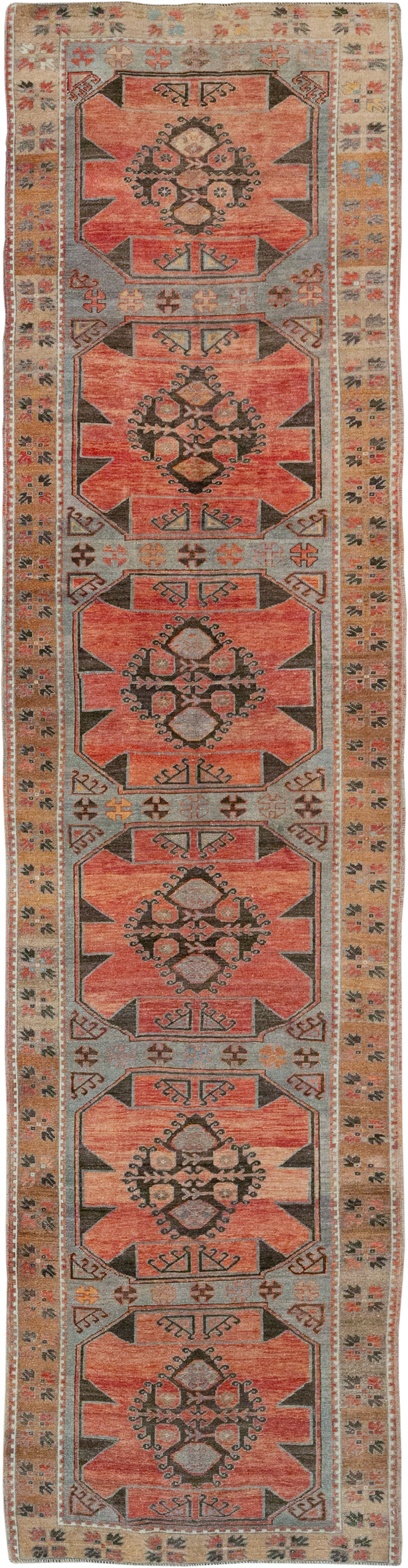Vintage Turkish Anatolian Long Runner, No.33338 - Gsblank