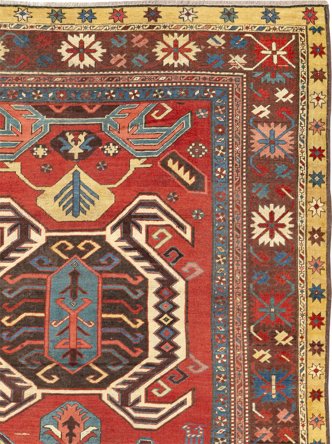 Antique Persian Northwest Wide Gallery Runner, No.33355 - Gsblank