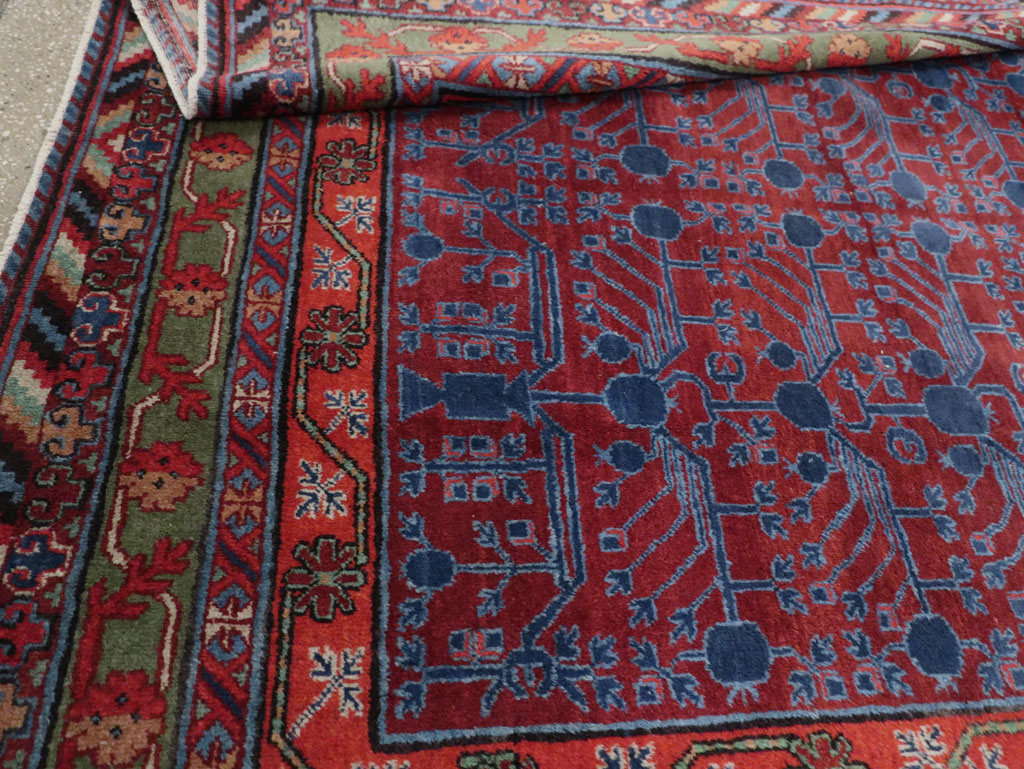 Antique East Turkestan Khotan Accent Rug, No.33356 - Gsblank