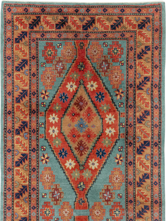 Antique East Turkestan Khotan Long Runner, No.33357 - Gsblank